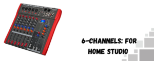 5 core 6 channel audio mixer