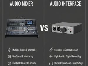Audio Mixer vs Audio Interface Which Is Right for Streaming
