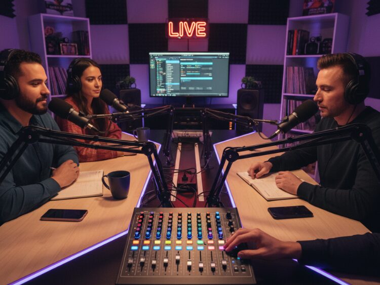 How to Improve Podcast Sound Using a Mixer