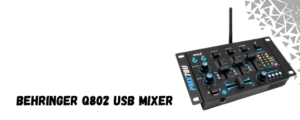 The image shows Behringer Audio mixer